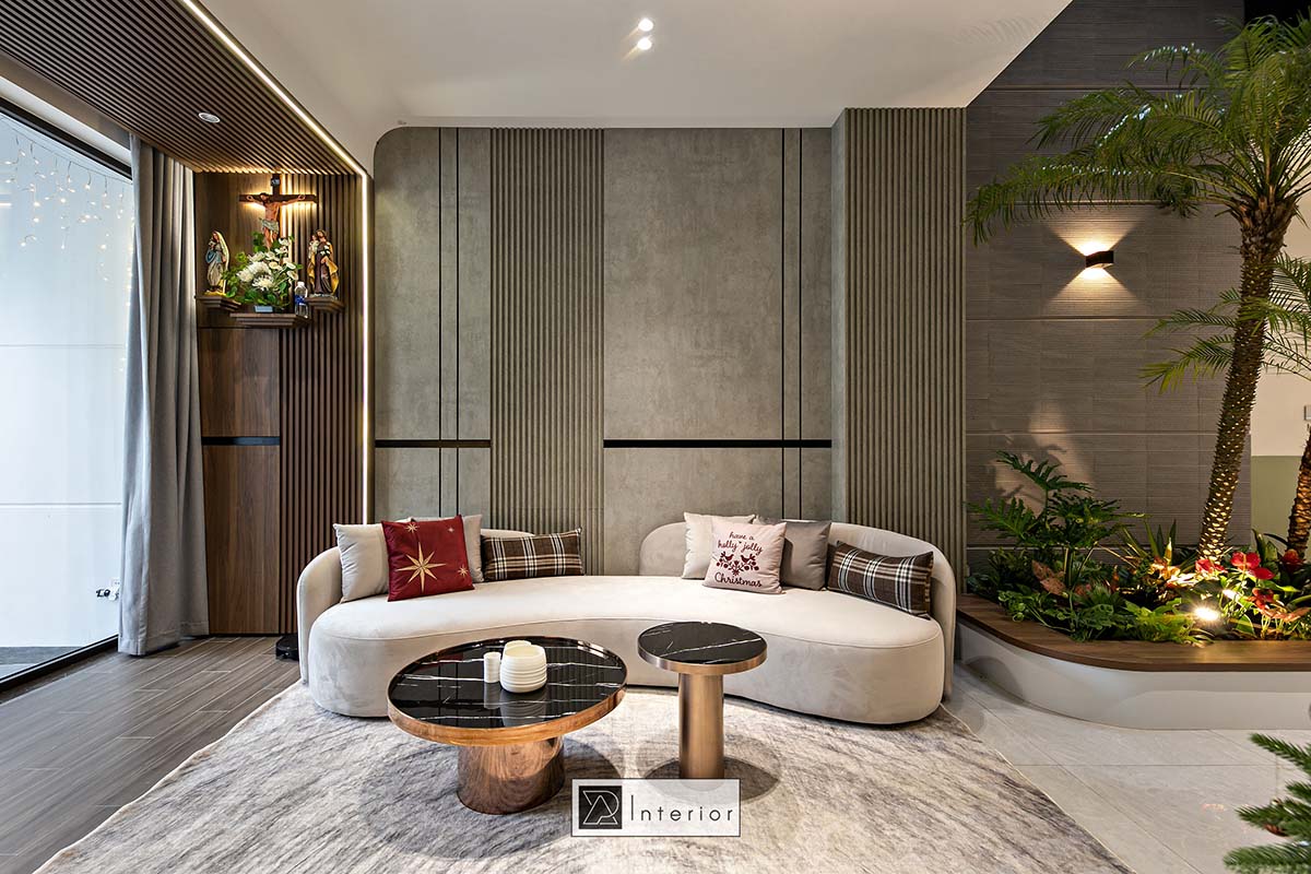nội thất nhà phố hiện đại sang trọng